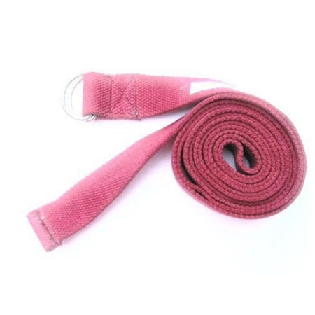 Kushoasis OMSutra Yoga Strap D-Ring 10 ft. - Color - Burgundy KU326261